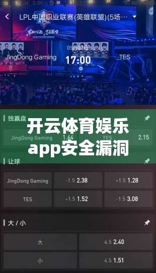 开云体育娱乐app安全漏洞修补与持续优化策略，筑牢数字体育防线，守护用户信任