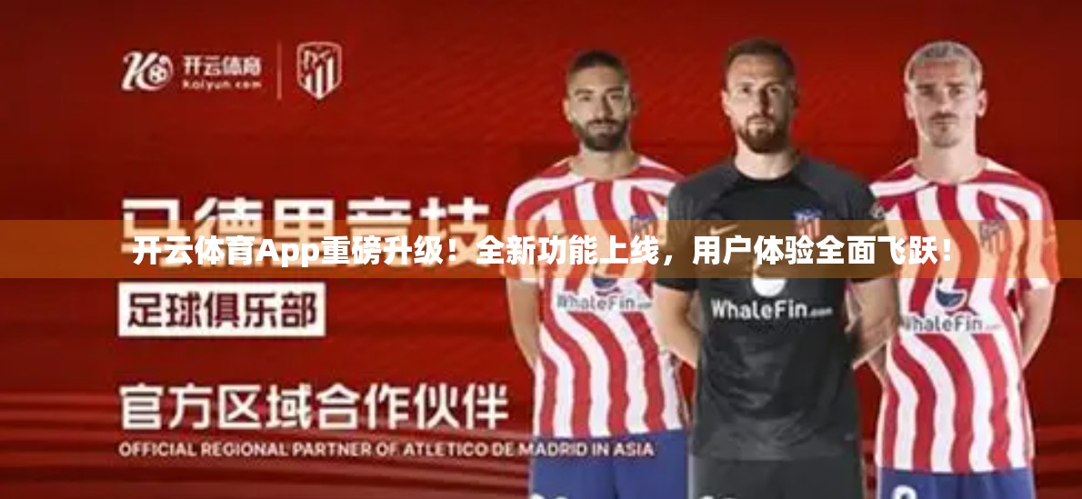 开云体育App重磅升级！全新功能上线，用户体验全面飞跃！