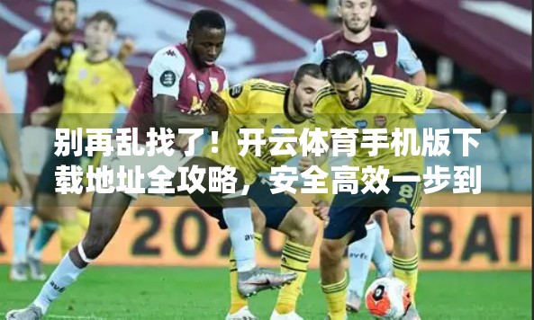 别再乱找了！开云体育手机版下载地址全攻略，安全高效一步到位！