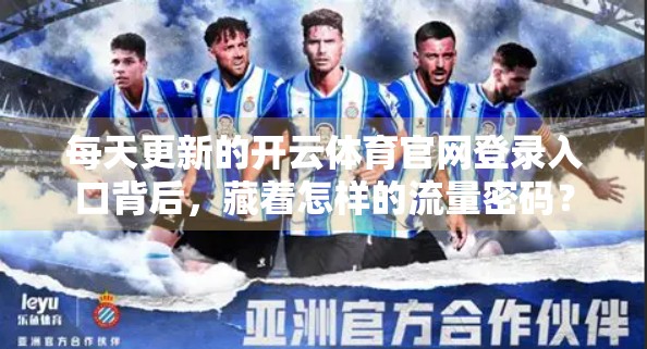 每天更新的开云体育官网登录入口背后，藏着怎样的流量密码？