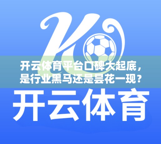 开云体育平台口碑大起底，是行业黑马还是昙花一现？