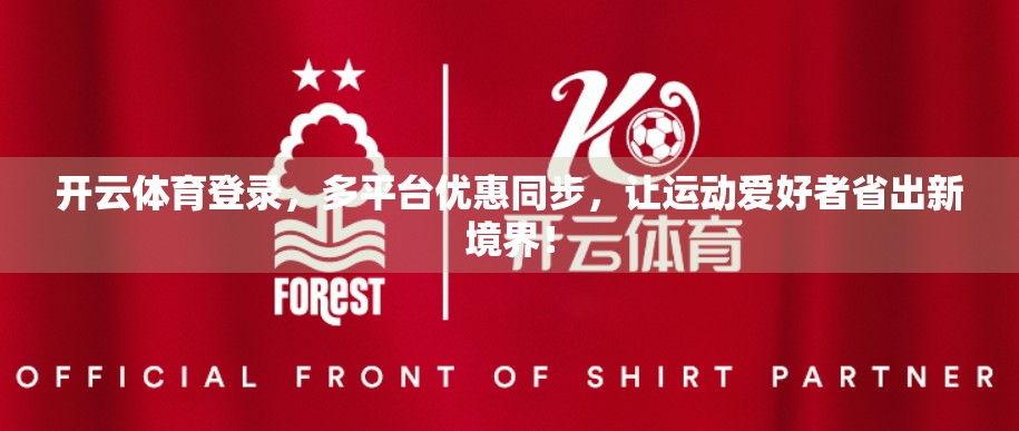 开云体育登录，多平台优惠同步，让运动爱好者省出新境界！