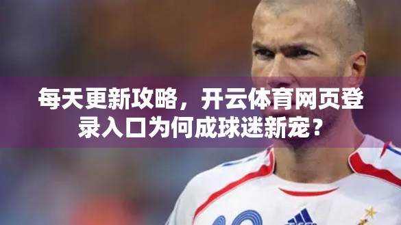 每天更新攻略，开云体育网页登录入口为何成球迷新宠？