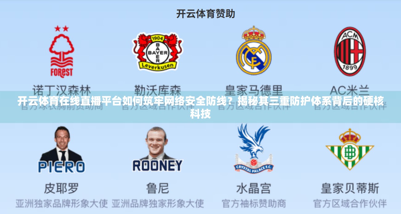 开云体育在线直播平台如何筑牢网络安全防线？揭秘其三重防护体系背后的硬核科技