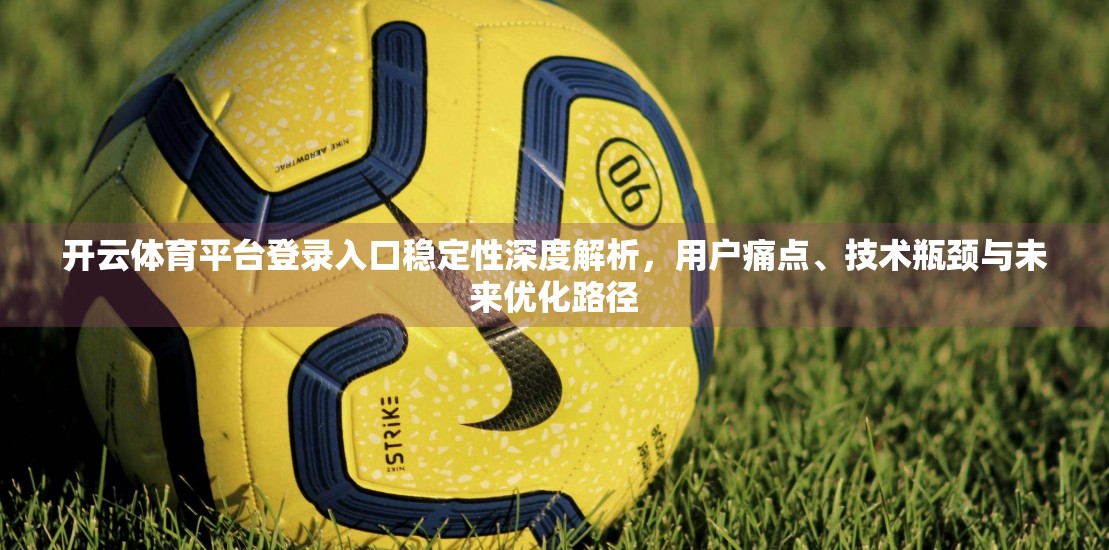 开云体育平台登录入口稳定性深度解析，用户痛点、技术瓶颈与未来优化路径