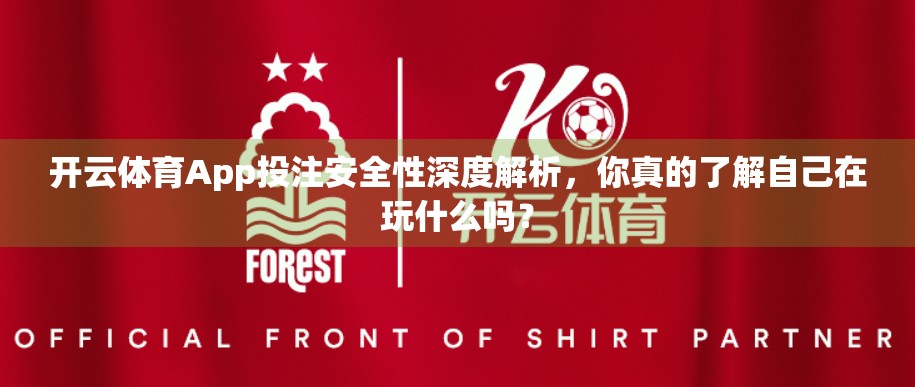 开云体育App投注安全性深度解析,你真的了解自己在玩什么吗? 开云体育App投注安全性深度解析,你真的了解自己在玩什么吗?